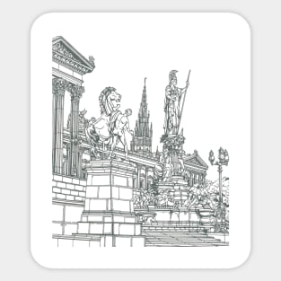 vienna Sticker